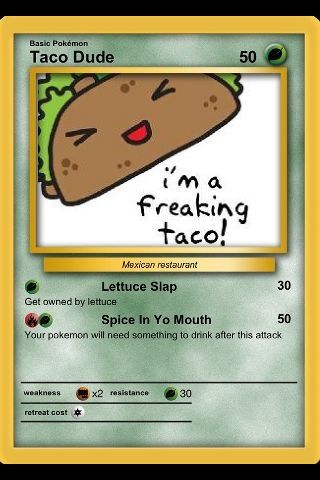 make your own pokemon card